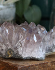 Smoky amethyst cluster 1