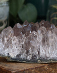 Smoky amethyst cluster 1