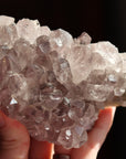 Smoky amethyst cluster 1
