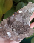 Smoky amethyst cluster 1