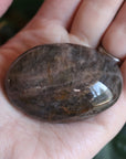 Black moonstone pocket stone 1 new