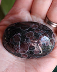 Garnet astrophyllite pocket stone 7 new