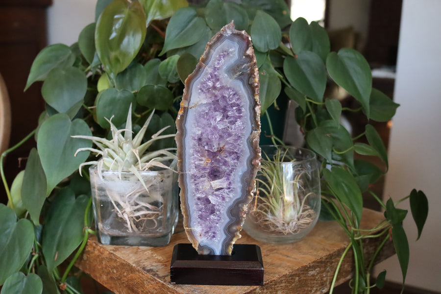 Amethyst slice 1- discounted due to repair new
