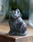 Rainbow fluorite cat 1