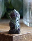 Rainbow fluorite cat 1