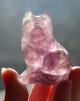 Rainbow fluorite cat 2