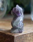 Rainbow fluorite cat 6 new