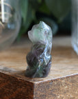 Rainbow fluorite cat 9 new