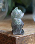 Rainbow fluorite cat 9
