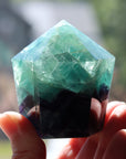 Chunky rainbow fluorite tower 21 new