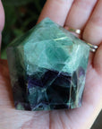 Chunky rainbow fluorite tower 21 new