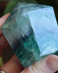 Chunky rainbow fluorite tower 22 new