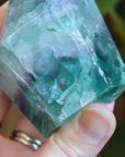 Chunky rainbow fluorite tower 22 new