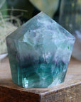 Chunky rainbow fluorite tower 22 new