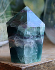 Chunky rainbow fluorite tower 2 new