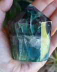 Chunky rainbow fluorite tower 2 new