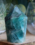 Chunky rainbow fluorite tower 24 new