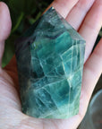 Chunky rainbow fluorite tower 24 new