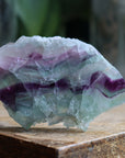 Semi polished rainbow fluorite 1 new