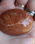 Peach moonstone pocket stone 5 new