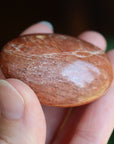 Peach moonstone pocket stone 5 new