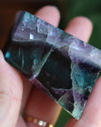 Rainbow fluorite free form 9 new