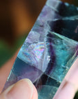 Rainbow fluorite free form 9 new