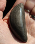 Silver sheen obsidian moon 8 new