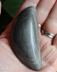 Silver sheen obsidian moon 9 new