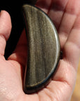Gold sheen obsidian moon 10 new