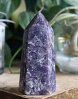 Lepidolite tower 2