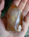 Flower agate flame 12