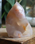 Flower agate flame 14