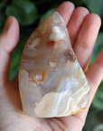 Flower agate flame 14