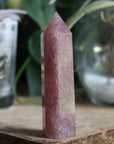 Strawberry quartz tower 6