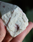 Semi polished pink tourmaline tower 3