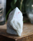 Semi polished pink tourmaline tower 4