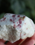 Semi polished pink tourmaline tower 4