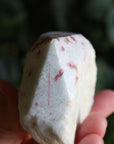 Semi polished pink tourmaline tower 4