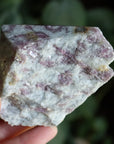 Semi polished pink tourmaline tower 5