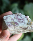 Semi polished pink tourmaline tower 5