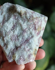 Semi polished pink tourmaline tower 5