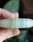 Pistachio calcite pocket stone 2