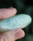 Pistachio calcite heart 2