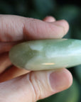 Pistachio calcite heart 2