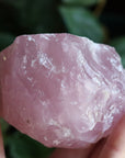 Rough rose quartz piece 2