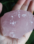 Rough rose quartz piece 3