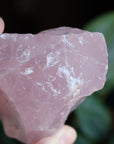 Rough rose quartz piece 3