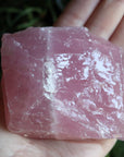Rough rose quartz piece 4