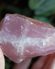 Rough rose quartz piece 4